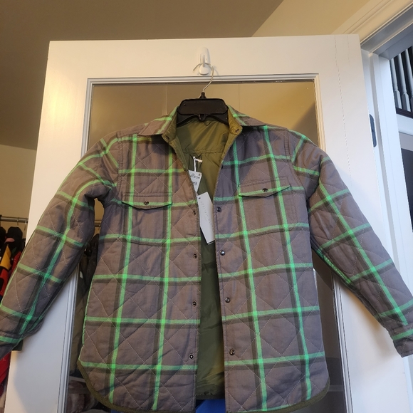 NWT Stella McCartney Boys Reversible Check Shirt Jacket